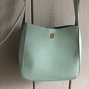 Tommy Hilfiger Light Green Shoulder Bag New Without Tag